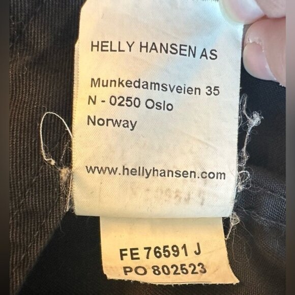 Helly Hansen Work Wear Pants Mens Size W34 X L32 Black Paint Staining Cargo Pant - Picture 15 of 16